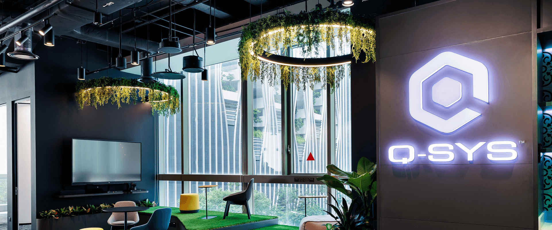 Q-SYS Singapore Experience Center