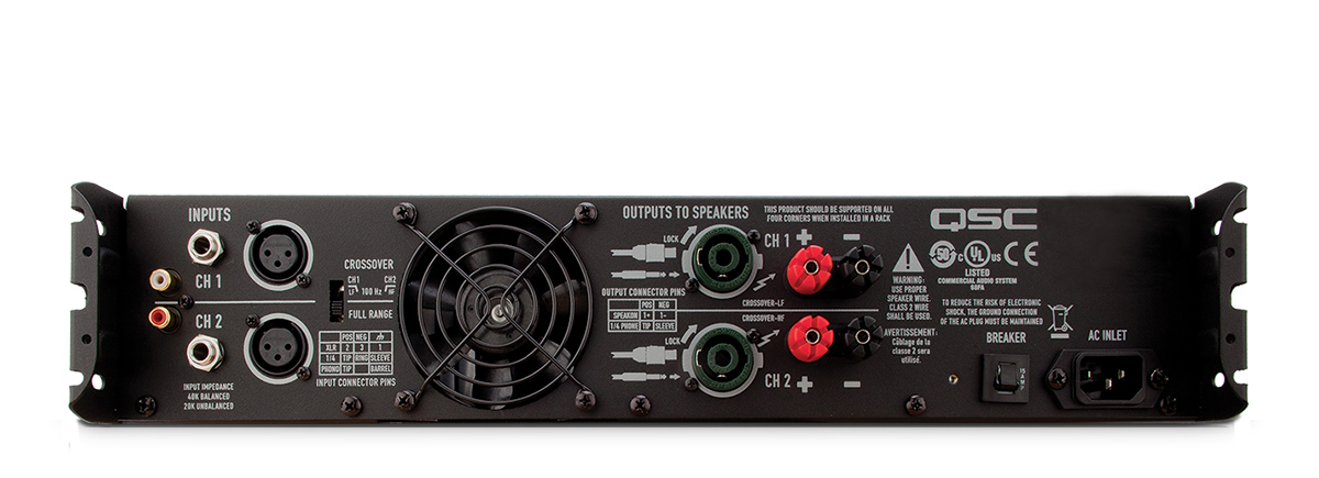 Renewed QSC GX7 1000-Watt Power Amplifier 