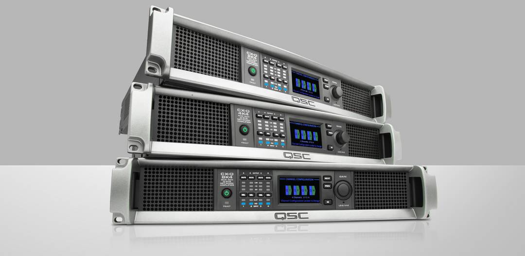 Les amplificateurs en réseau 4 canaux QSC de la gamme CX-Q sont disponibles  dès maintenant dans le monde entier - News - Resource Libraries - Resources  - QSC