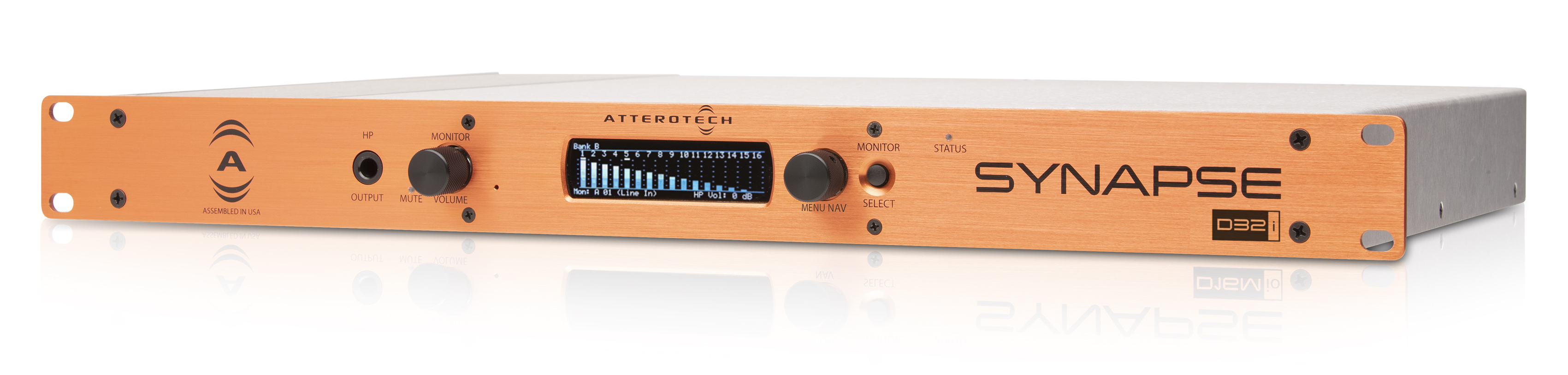 Synapse D32i At Rack Mount Network Audio Interfaces Attero